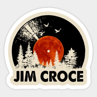 Croce Name Record Music Forest Gift Sticker